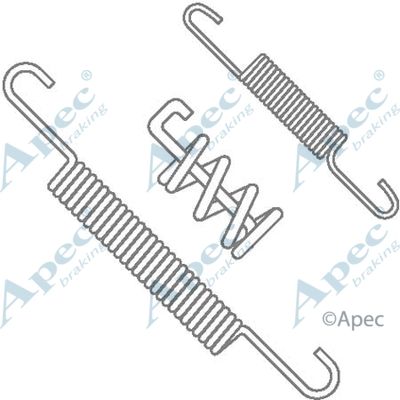 APEC BRAKING Piederumu komplekts, Stāvbremzes mehānisma bremžu  KIT2013